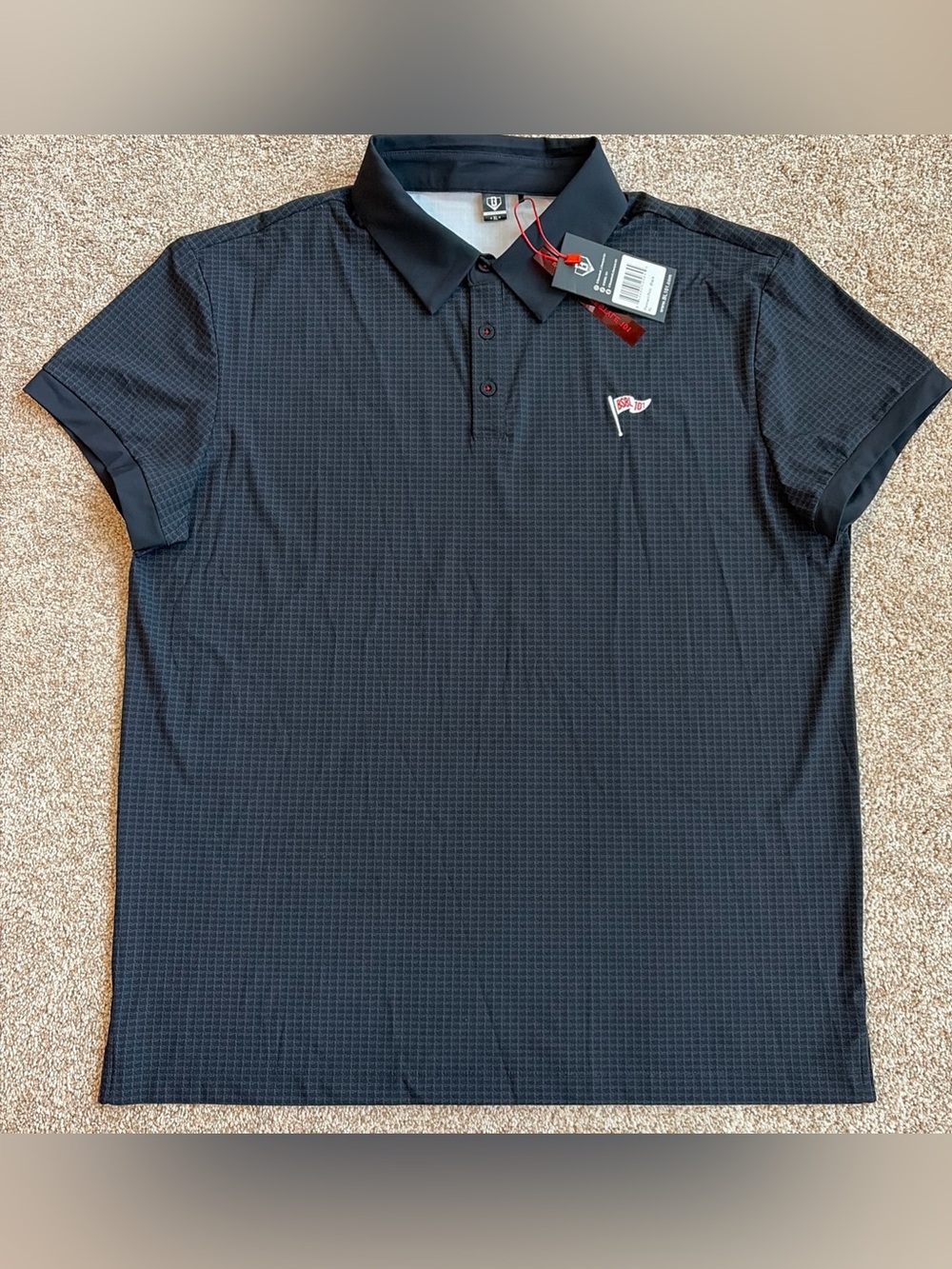 Baseball Lifestyle 101 Men’s Sz XL Pennant  Polo